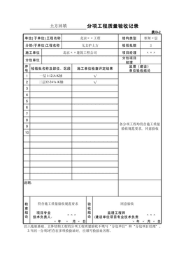 表D-2土方回填