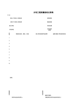 T1102_分项工程质量验收记录