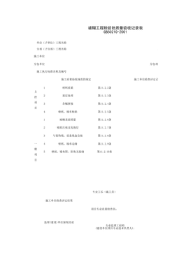 030901_裱糊工程检验批质量验收记录表