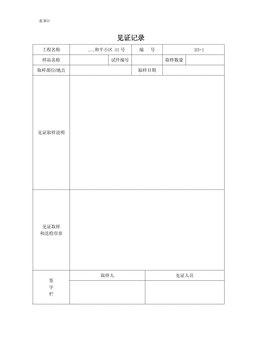 见证记录